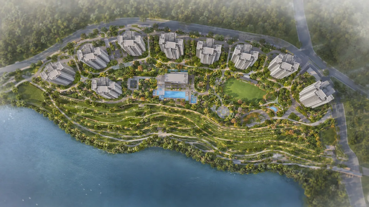 TVS Emerald Rayasandra master plan site layout